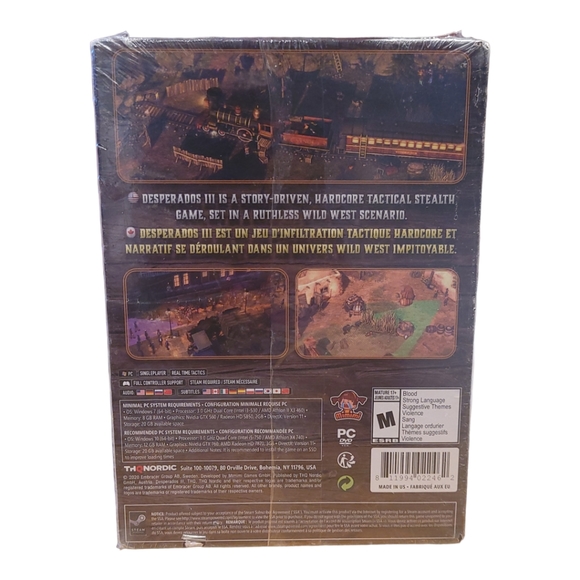 Desperados III PC PHYSICAL   (NEW & SEALED) - Picture 2 of 3